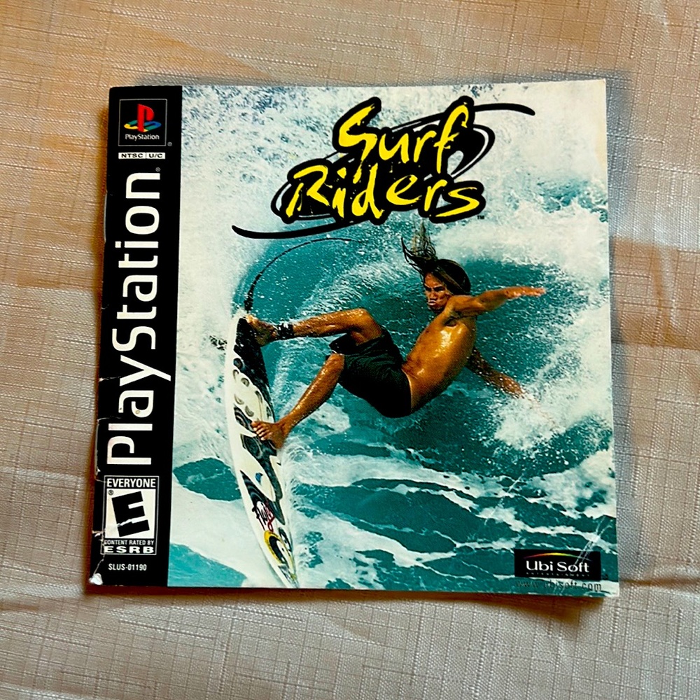 Surf riders manual for PlayStation 1
